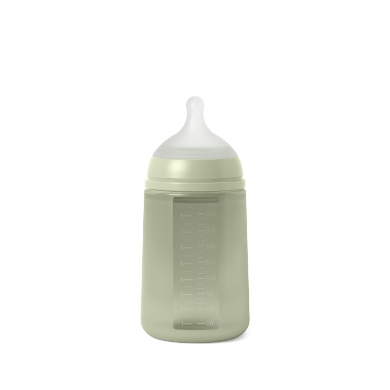 Biberon all silikon +3 muaj (240 ml) thumbnail 2