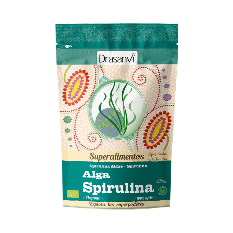 Spirulina Alga Bio 150 g Doypack Superfoods Drasanvi